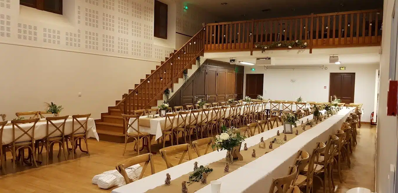 Salle de réception MFR Domaine de La Saulsaie